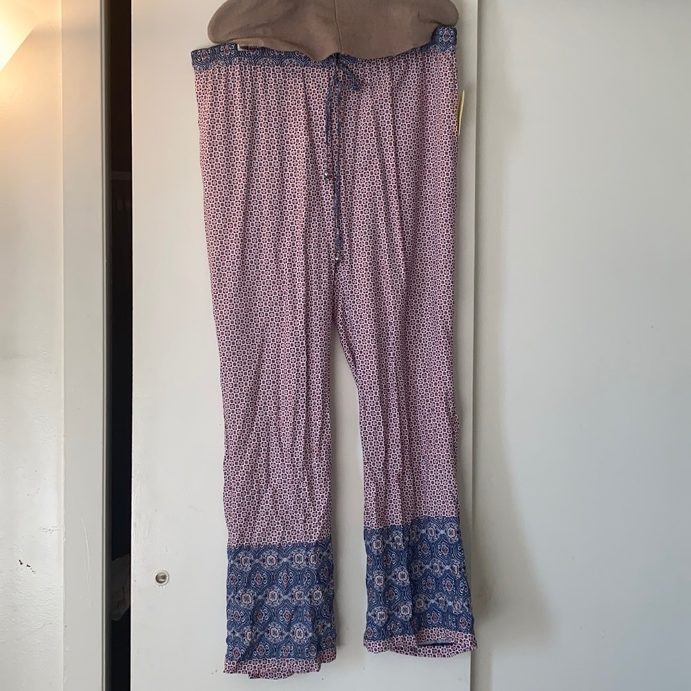 Neon Buddha Printed Pants